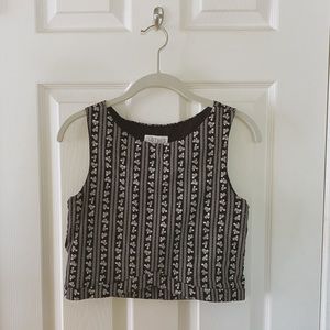 American Two Shot Crop Top XS